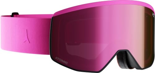 ATOMIC FOUR PRO M HD Gafas de esquí I Gafas de esquí y snowboard medianas con tecnología HD de disco para una visión clara, gafas de esquí para mujer y hombre con marco Live Fit para un ajuste