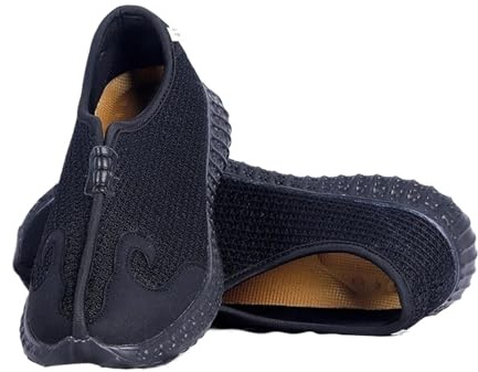 Kung Fu Shoes Tai Chi Wing Chun Traditional Martial Arts Sneakers Men's and Women's(9) Black