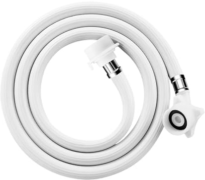 Tubo della lavatrice - tubo di ingresso 'acqua per lavatrice | Linea di alimentazione in PVC con valvola di sicurezza | Tuboo di connessione della lavatrices a prova di burst per lavanderia