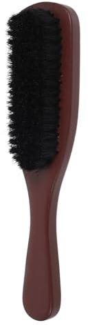 WEKADRIN Cepillo para y Cabello con Cerdas de Jabalí Mango de Madera Desenredante y Estilizador para Hombre Cepillo de Viaje y Resistente para Peinar y Arreglar y Cabello Rizado