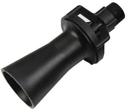 XIOKLM Boquilla de mezcla Venturi 1 pieza, eyector plástico, flujo mixto for tanques galvanoplastia y fertilizantes 1/4, 3/8, 1/2 3/4(1 of 2 inch)