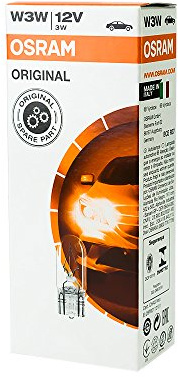 10x OSRAM GLÜHBIRNEN 12V 3W W2.1x9.5d STANDLICHT POSITIONSLICHT BLINKER