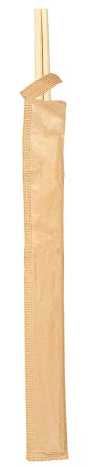 100 pezzi - Bacchette cinesi rinforzate Kraft 20 cm naturale bambù