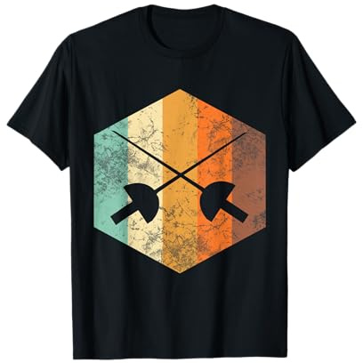 Esgrima Retro Camiseta
