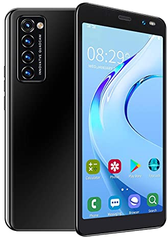 Ejoyous LANDVO Rino4 Pro Smartphone, Dual-Karten Dual-Standby-SIM 5,45-Zoll Android Handy Mobile Phones mit Quad-Kameras Face Unlock 512 MB + 4 GB
