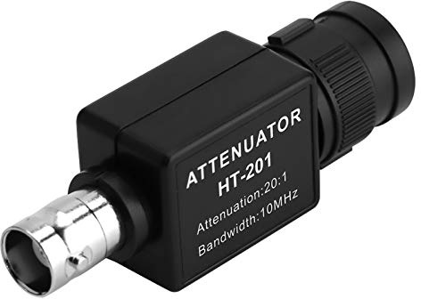 Signal Attenuation for Oscilloscope, HT201 Signal Attenuation,20:1 10MHz Bandwidth Passive Attenuator,for Pico 300v Max or Assisting Automobile Measurement, HT201 Oscilloscope Electric Accessories