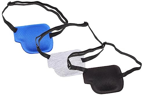 Healeved 12stücke Verstellbare Augenmasken Für Amblyopie Tragbare Augendeckel Für Täglichen Gebrauch Bequem Atmungsaktiv Und Schattengebend Für Erwachsene