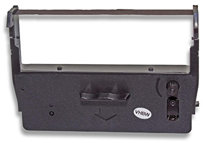 vhbw Farbband Schriftband Ersatz für Sanyo ERC445, ERC425 für Nadeldrucker, Bondrucker - Schwarz