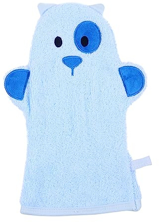 PHENOFICE 1stück Cartoon Bath Mitt Aus Baumwolle Weiche Und Leichte Waschhandschuhe Für Junge Mädchen Spaß Beim Baden Für Junge Mädchen Und Kleinkinder Für Unterwegs Hause