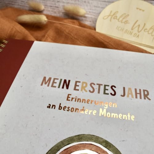 Mein erstes Jahr - Baby-Erinnerungsalbum