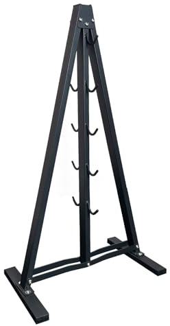 KORIKAHM Rack de rangement pour accessoires de traction latte, organiseur mural avec crochets robustes, étagère d'accessoires de gym en acier pour fixation de câbles