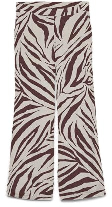 VERO MODA Wide Pant Vmjosie Hw WVN GA Pantalon Large Femme