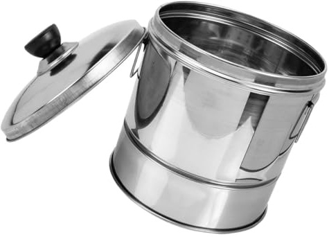 Ciieeo Vaporera de Arroz Acero Inoxidable 20 Cm para 1-2 Personas Cubo de Arroz Cocido de Cocina Utensilios para Sushi y Vapor Resistente y Multifuncional para Hogar y Restaurante