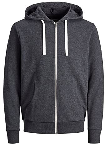 JACK & JONES Herren Jjeholmen Sweat Zip Hood Noos Sweatshirt