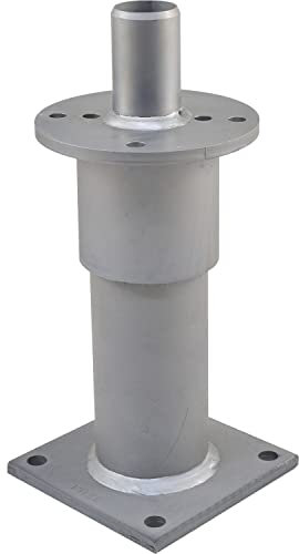 PITZL Pfostenträger Typ 11008.6250 ZiNiP beschichtet, Silber