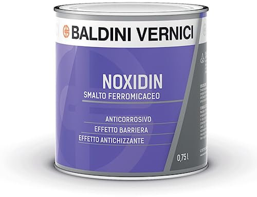 Smalto ferromicaceo antichizzante Baldini Vernici grana fine 750 ml vernice ferromicacea pittura ferromicaceo (RAME ANTICO 665)