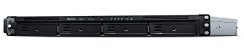 Synology RackStation RS820RP+ - NAS server - 4 bays - rack-mountable - SATA 6Gb/s - RAID 0, 1, 5, 6, 10, JBOD - RAM 2 GB - Gigabit Ethernet - iSCSI - 1U