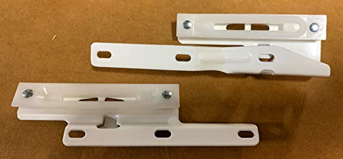 Kirsch Regular Duty Cut to Measure Rod Master Slide Two Way Draw 9427 Color White 1pair
