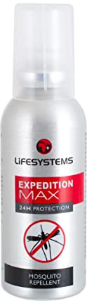 Lifesystems Insect Repellent Expedition Maximum DEET Pump Spray | Repels Mosquitoes, Biting Insects, Ticks | Up to 8hrs Protection, Ideal for Any Destination Including Jungle Tropics