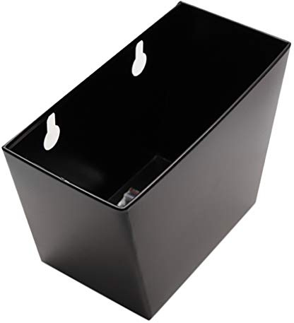Perfeclan Bar Wall Mount Bottle Cap Catcher Box, Black | Ideal for Home, Bar Accessories, Kitchens, Garden & Outdoors