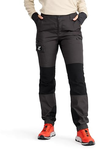 RevolutionRace Damen Nordwand Pants, Hose zum Wandern und für viele Outdoor-Aktivitäten, Grey, L