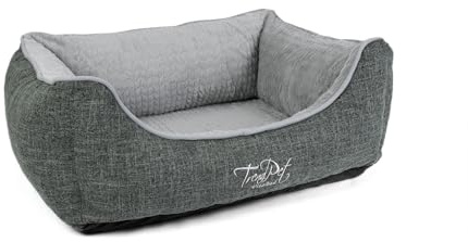TrendPet VitaBed - Orthopädisches Hundebett mit 5cm Memofoam (80x70cm)