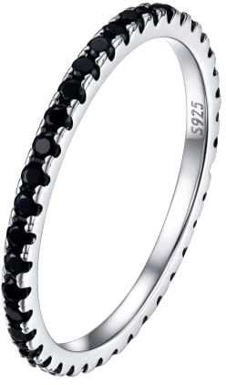 PROSILVER 925 Silber Verlobungsring für Männer Herren Geflochten Wellen Vorsteckring Ehering Freundschaftsring Antragsring Finger Schmuck Accessoire Ring Größe 67
