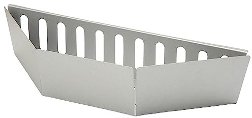 Saterkali Panier à charbon en acier inoxydable, support pour briquettes de charbon de bois pour une chaleur uniforme - Support pour briquettes de charbon de bois d'extérieur et accessoires 1 pièce