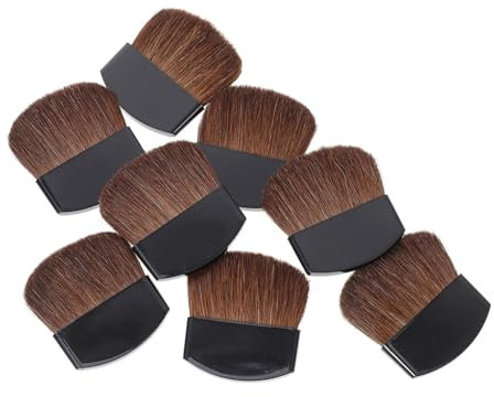 SEWOART 8St Pinsel spaß handwerkzeug kunstmappe kontrollieren brushmarker Lidschattenschwamm- Seehecht Bürste Zeichenzubehör Ölgemälde Zeichenutensilien Malutensilien Holz