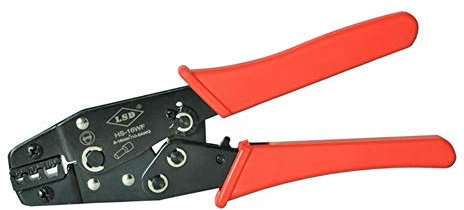 MYRDBT Pinza Crimpatrice, Pinze per crimpatura Pinze Professionali Pinze per crimpatura Manuale per terminali a Puntale 6-16 mm² Pinze per crimpatura Spellafili Multifunzionale