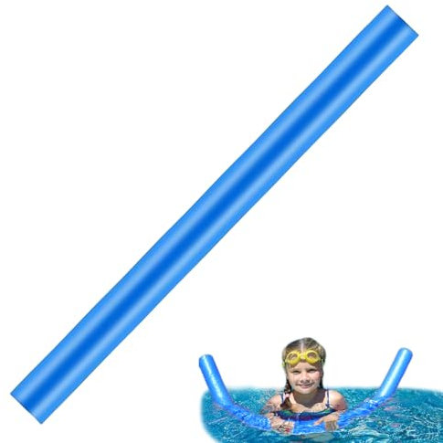 Schwimmnudel für Kinder & Erwachsene 2,56 x 59,1 Zoll, Schwimmende Poolnudeln Schaumstoffrohr, Stück Lange Poolnudel Schwimmhilfe für Pool, & Wasserspiele Wasserspielzeug Wassernudel