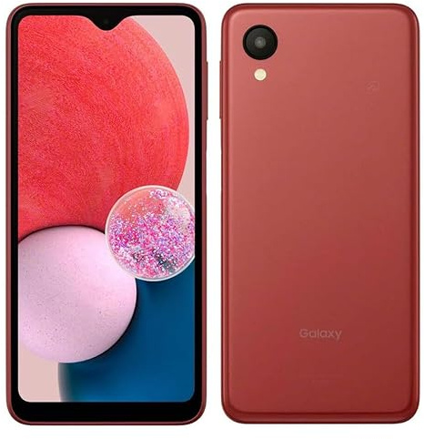 Samsung Galaxy A23 SCG18 (Japanese Model), 64 Go, Rouge (Reconditionné)