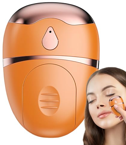 Masseur Oculaire - Appareil de Massage Visage et Contour des Yeux - Soin Anti-Poches Vibrant Portable 2 Modes pour Détente et Raffermissement Cutané