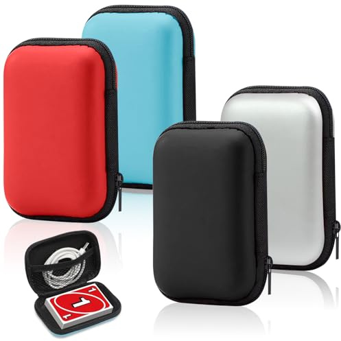 4 Pcs Playing Card Case for UNO Cabo, Waterproof UNO Case 11.5×7.5×4cm