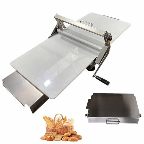 YIYIRAN Manual Dough Sheeter Machine,Folding Dough Roller Machine,pizza Dough Press with Adjustable Thickness, Dough Laminator for Pizza, Croissants, Pastry & Fondant