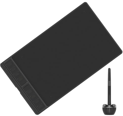 Pitadue Tablettes de dessin compatibles mobiles avec stylets réactifs Sensibilité à la pression Tablettes graphiques mobiles