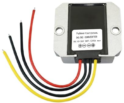 10V 12V 13V 15V 17V 18V 19V 24V 25V 28V 30V a 12V 1A 3A 5A Boost Converter Step Up Down Stabilizzatore di tensione Regolatore(10-36V to 12V 4A Max)
