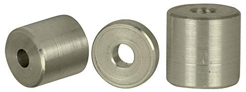 Original DERING® Distanzhülsen aus Aluminium, 20x10,5x20 (VPE = 2 Stück) | Abstandhalter für M10 | Wandabstandhalter | Schildhalter | Hülsen