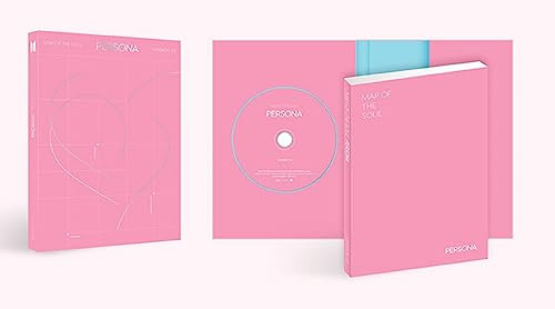 BTS - [Map Of The Soul:Persona] Album Version.01 CD+1p Poster+76p PhotoBook+20p In The Mood For Love Mini Note+1p PhotoCard+1p PostCard+1p Photo Film+1p Pre-Order+Extra PhotoCard SET K-POP Sealed