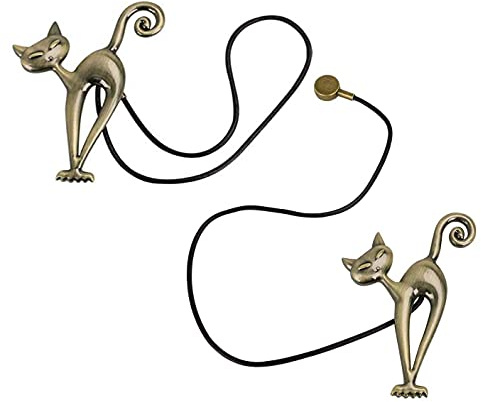 Cisixin 2 Stück Kreativer Vorhang Raffhalter für Gardinen Tiervorhang Raffhalter Magnetvorhang Raffhalter Magnetischer Vorhangclip für Dekoration