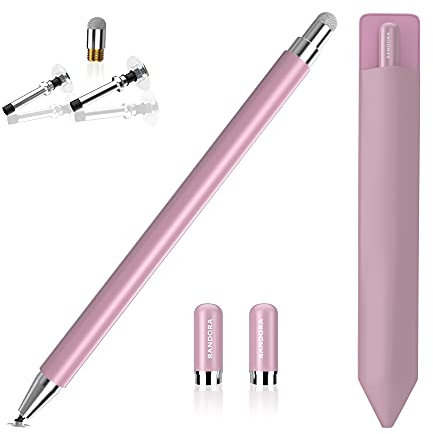 Randora Stylus Pen for Touch Screen Stylus Pen for Ipad 2018-2023 Capacitive Pencil Universal Compatible with iPhone, Pro Air Android Microsoft surface tablet High Precision pen With Carry Case