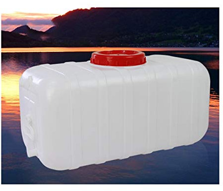 Yimihua Wasserkanister Wasserkanister Zuhause Horizontal Wasserspeichereimer Mit Wasserhahn Kunststoff Wassertank Großer Wasserbehälter Mit Deckel Draussen Platz Auto Wassertank Selbstfahrertour