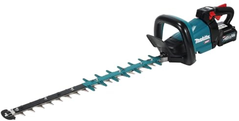 Makita Taille-haie UH004GD201 40 V Max Li-ION XGT sans balais 60 cm avec 2 Batteries 2,5 Ah et Chargeur