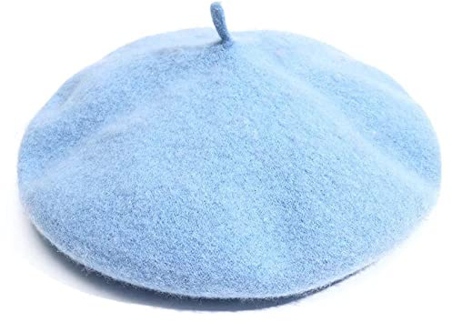 oonui Baskenmütze Damen Unisex Vintage Plain Baskenmütze Mützen Warme Frühlings-Winter-Beanie-Mütze Damen Mütze Winter Baskenmützen Damen Herren