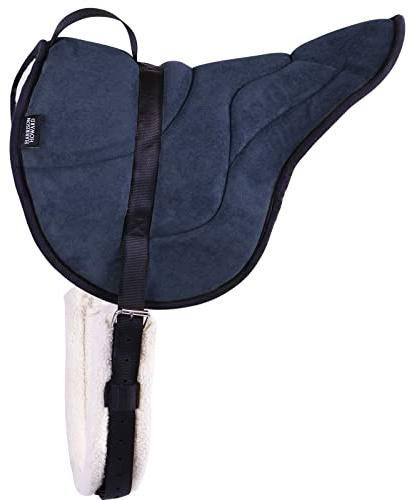 Harrison Howard Bareback Pad with Girth Navy
