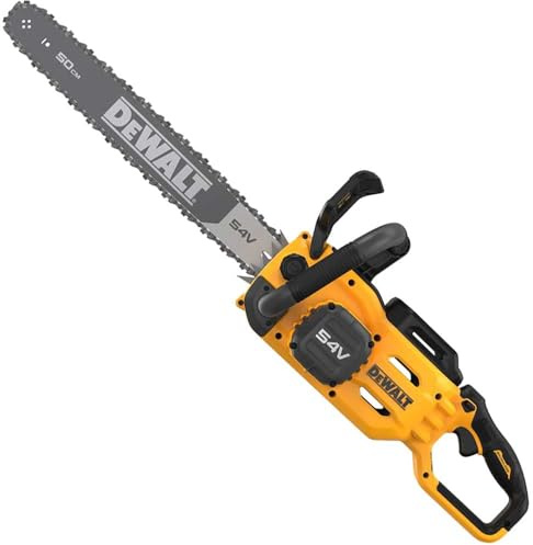 DeWalt DCMCS575 54v XR Cordless FLEXVOLT High Powered Chainsaw 500mm 1 x 9ah Li-ion