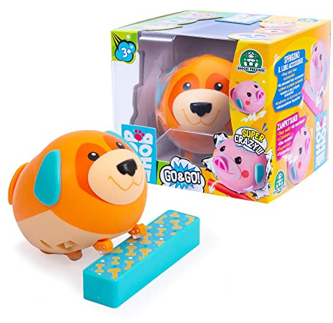 Giochi Preziosi Hop Hop Puppy - Go & Go Versione Cane Gli Hop Hop Puppy Corrono Girano, Ruotano Ma Tornano Sempre In Piedi, Per Bambini A Partire Dai 3 Anni, Hpu04700
