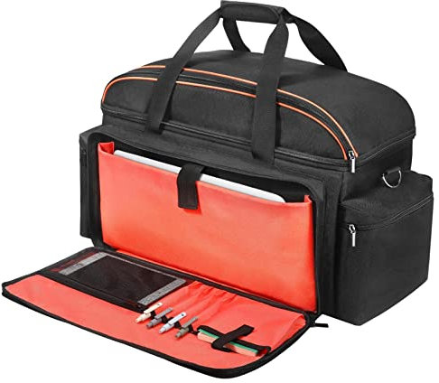 Cable File Gig Bag | Travel DJ Cable File Case | DJ Gig Bag for Cords, Sound Equipment, DJ Gear, Musician Accessories