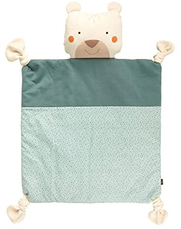 SIGIKID 39785 - Coperta per gattonare orso, per bambine e ragazzi, da 0 a 48 mesi, colore: Giallo