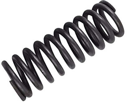 2 pz Filo Dia 6mm Molla a Compressione Forte in Acciaio per Molla, Diametro Esterno 55mm, Lunghezza 110mm Anti-fatica Molla di Ritorno Ammortizzante, 6x55x110mm